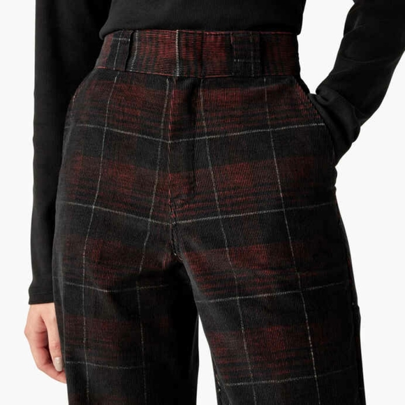 Dickies Women's Alma Corduroy Pants NWT $100 Christmas Winter Grunge 28 29 30 32 - Picture 3 of 7